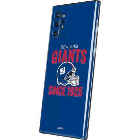 NFL New York Giants Helmet Galaxy Note 10 Plus Skin
