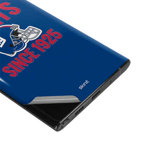 NFL New York Giants Helmet Galaxy Note 10 Plus Skin