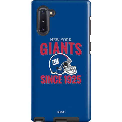 NFL New York Giants Helmet Galaxy Cases