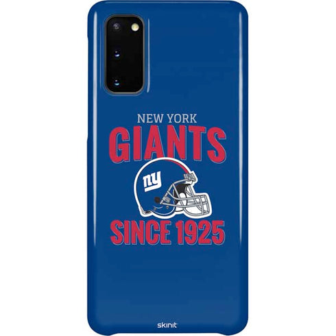 NFL New York Giants Helmet Galaxy S20 Lite Case
