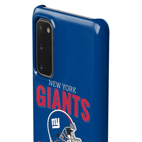 NFL New York Giants Helmet Galaxy S20 Lite Case