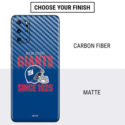 NFL New York Giants Helmet Galaxy S20 Plus Skin