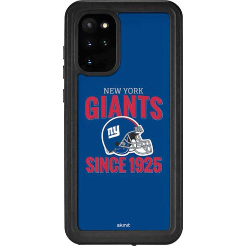 NFL New York Giants Helmet Galaxy S20 Plus Waterproof Case