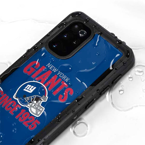 NFL New York Giants Helmet Galaxy S20 Plus Waterproof Case