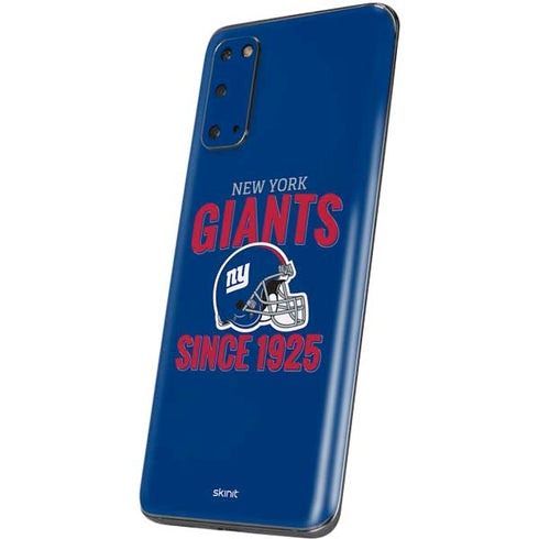 NFL New York Giants Helmet Galaxy S20 Skin