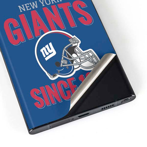 NFL New York Giants Helmet Galaxy Skins