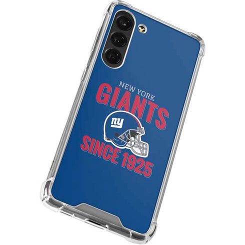 NFL New York Giants Helmet Galaxy S24 FE Clear Case
