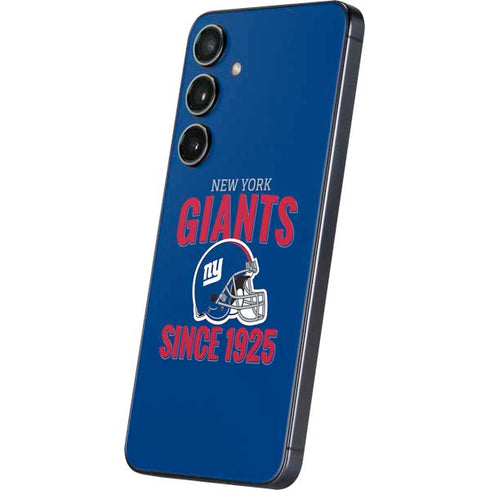 NFL New York Giants Helmet Galaxy S25 Plus Skin