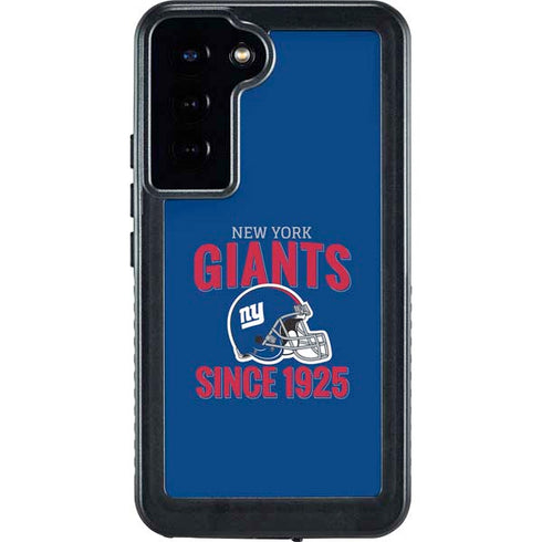 NFL New York Giants Helmet Galaxy S24 Plus Waterproof Case