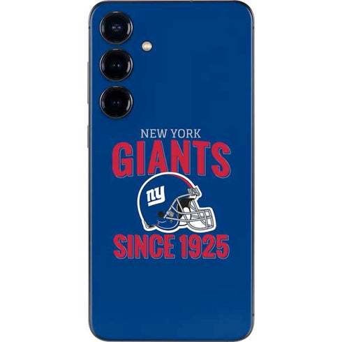 NFL New York Giants Helmet Galaxy S25 Skin
