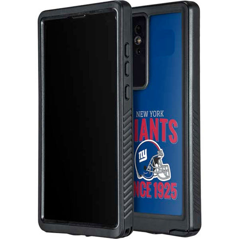 NFL New York Giants Helmet Galaxy S24 Ultra Waterproof Case