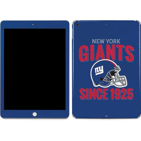 NFL New York Giants Helmet Apple iPad Skin