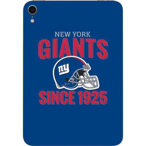 NFL New York Giants Helmet Apple iPad Mini Skin