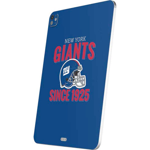 NFL New York Giants Helmet iPad Pro 13in M4 (2024) Skin