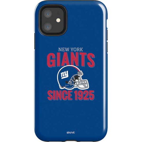 NFL New York Giants Helmet iPhone 11 Impact Case