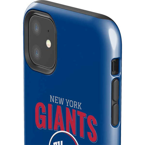 NFL New York Giants Helmet iPhone 11 Impact Case