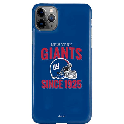 NFL New York Giants Helmet iPhone Cases
