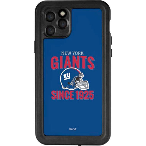 NFL New York Giants Helmet iPhone 11 Pro Waterproof Case
