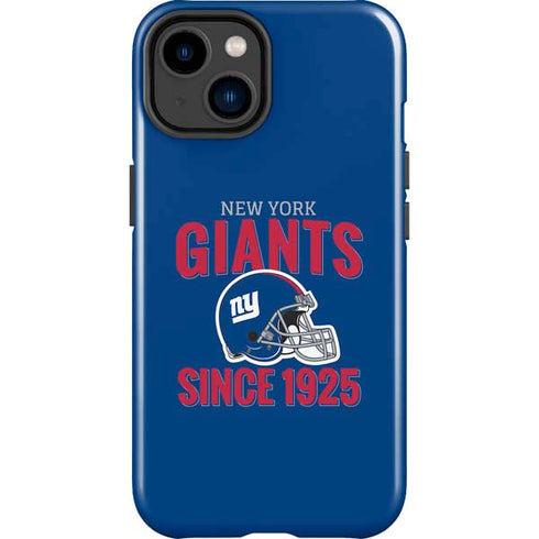 NFL New York Giants Helmet iPhone 15 Impact Case