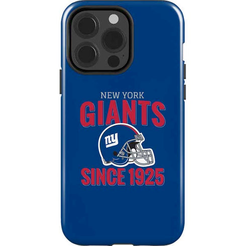 NFL New York Giants Helmet iPhone 15 Pro Impact Case