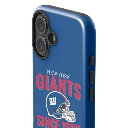 NFL New York Giants Helmet iPhone 16 Impact Case