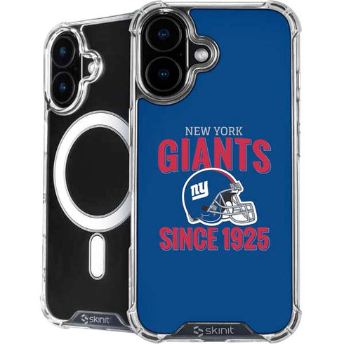NFL New York Giants Helmet iPhone 16 MagSafe Case