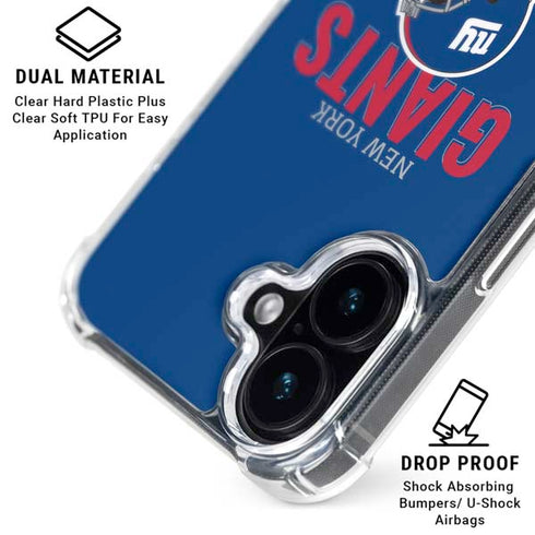 NFL New York Giants Helmet iPhone 16 MagSafe Case