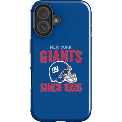 NFL New York Giants Helmet iPhone 16 Plus Impact Case