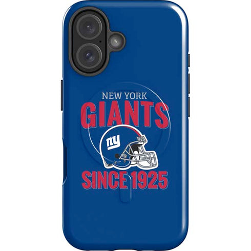 NFL New York Giants Helmet iPhone 16 Plus Magsafe Impact Case