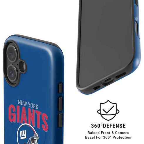NFL New York Giants Helmet iPhone 16 Plus Magsafe Impact Case