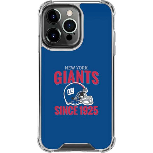 NFL New York Giants Helmet iPhone 16 Pro Clear Case