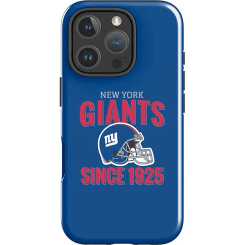 NFL New York Giants Helmet iPhone 16 Pro Max Impact Case