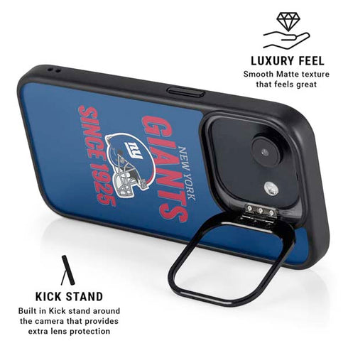 NFL New York Giants Helmet iPhone 16e Kickstand Case