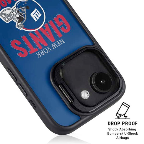 NFL New York Giants Helmet iPhone 16e Kickstand Case