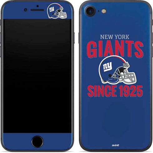 NFL New York Giants Helmet iPhone 8 Skin