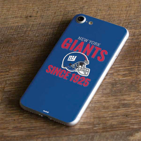 NFL New York Giants Helmet iPhone 8 Skin