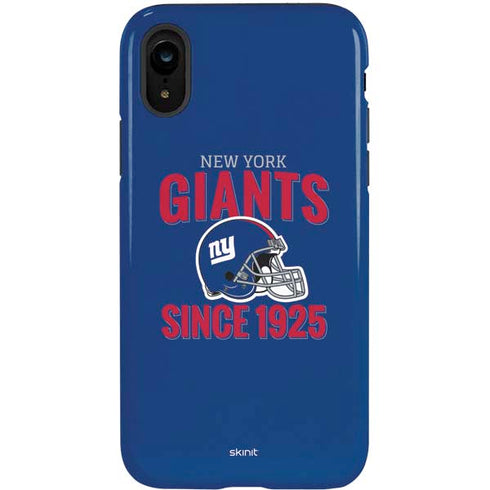 NFL New York Giants Helmet iPhone XR Pro Case