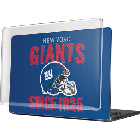 NFL New York Giants Helmet MacBook Pro 14in (2021-24) Case plus Skin