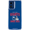NFL New York Giants Helmet Moto G 5G (2024) Clear Case