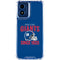 NFL New York Giants Helmet Moto G Play 4G (2024) Clear Case