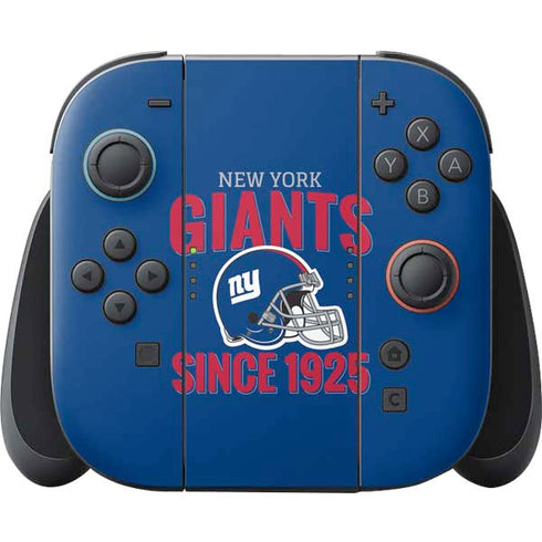NFL New York Giants Helmet Nintendo Switch 2 (2025) Joy-Con Controller Skin