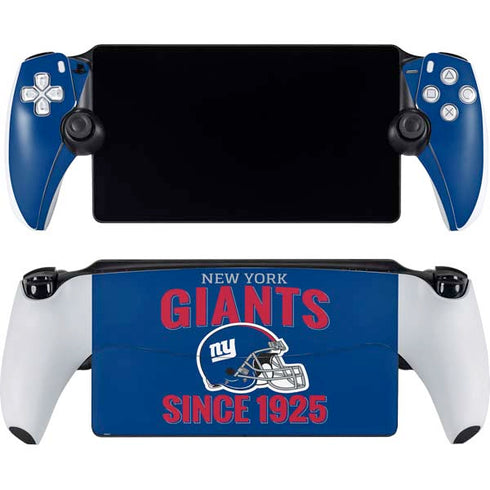 NFL New York Giants Helmet PlayStation PS5 Skins