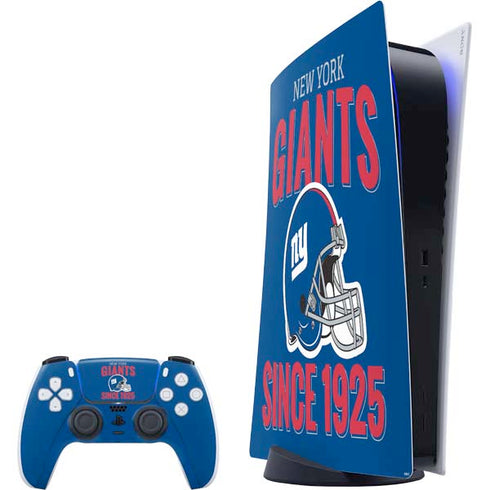 NFL New York Giants Helmet PlayStation PS5 Skins
