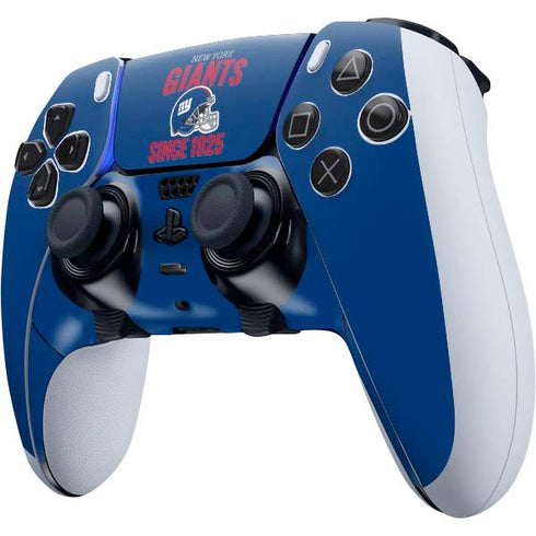 NFL New York Giants Helmet PS5 DualSense Edge Pro Controller Skin