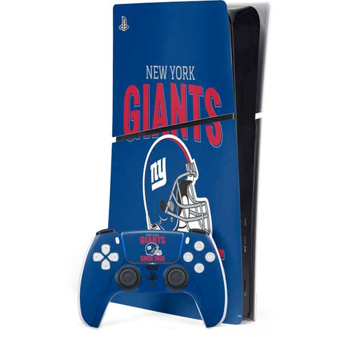 NFL New York Giants Helmet PlayStation PS5 Skins