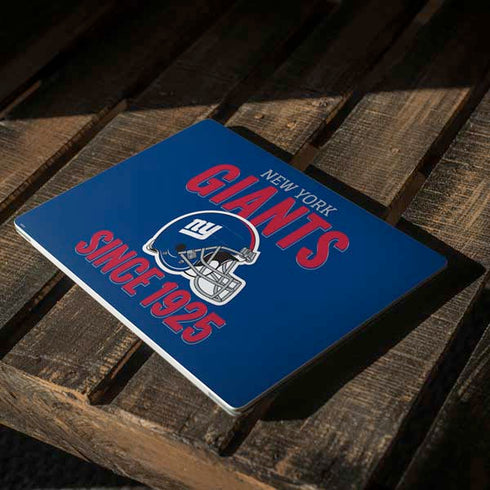 NFL New York Giants Helmet Surface Laptop 3 13.5in Skin