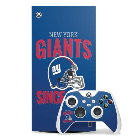 NFL New York Giants Helmet Xbox Series X Skins