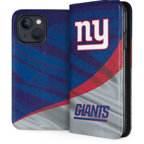 NFL New York Giants iPhone 13 Folio Case