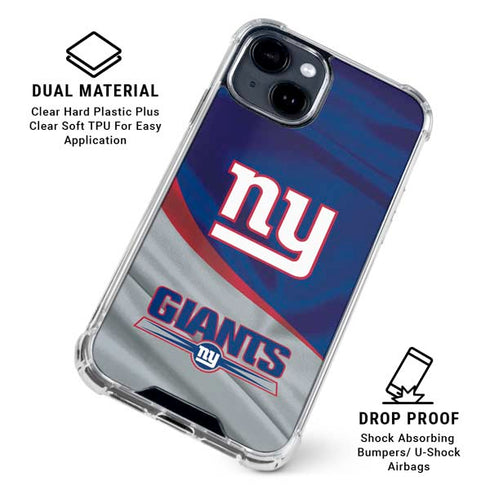 NFL New York Giants iPhone 15 Clear Case