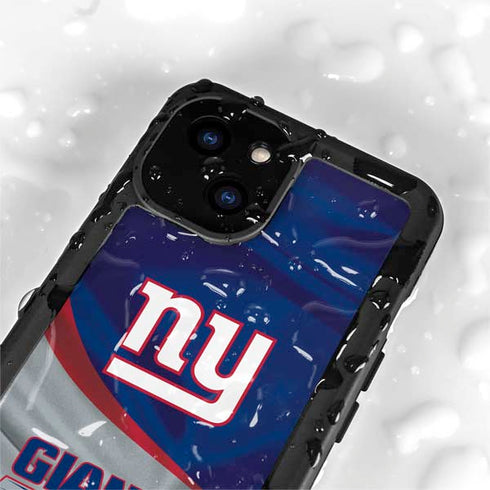 NFL New York Giants iPhone 15 Plus Waterproof Case